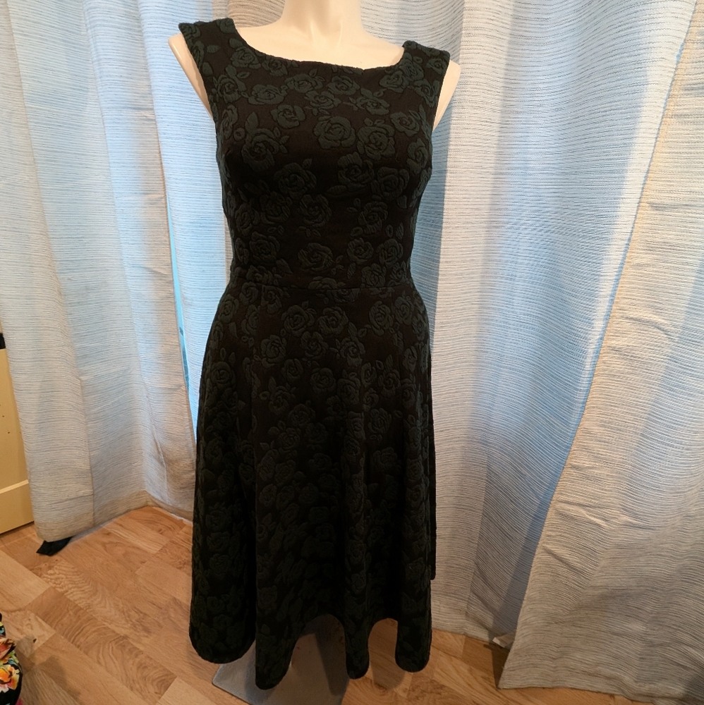 Betsey Johnson Fit & Flare Dress - Size 10 - Picture 2 of 6